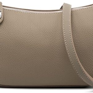 Crossbody Bags for Women, Genuine Leather Shoulder Bag Large Capacity Handbags with Strap
