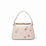 Luxury Binglie Mei Design Embroidered Silk Handbag