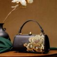 P110149_Embroidery_Leather_Chain_Barrel_Bag_Royal_Gold_Peony_Luxury_Handbag_1.jpg