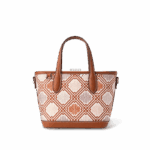 Luxury Zhuang Brocade Leather Zipper Crossbody Bag