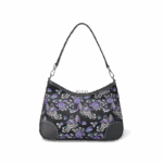 Luxury Shu Brocade Shoulder Bag with Classic Phoenix & Peony Motif