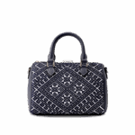 Zhuang Brocade Flying Swallow Embroidered Tote Bag